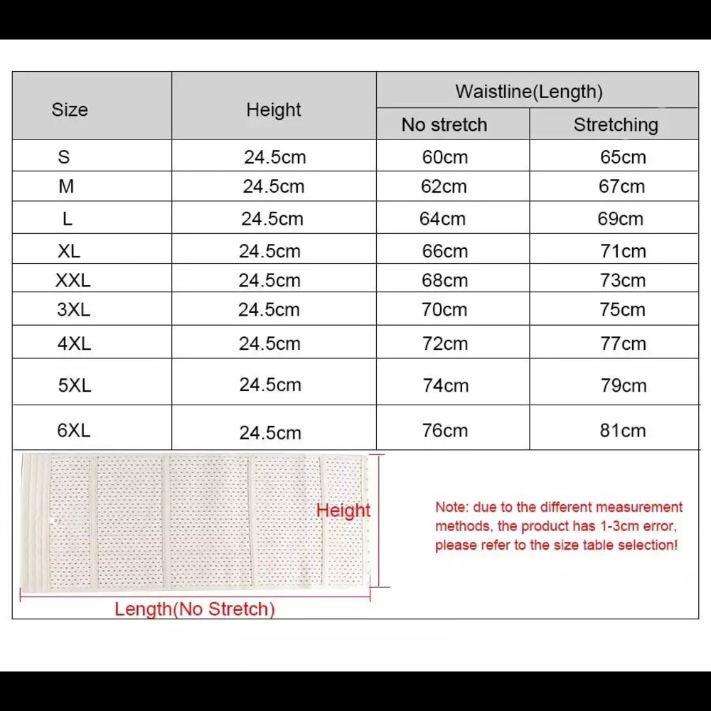 Waist trainer body shaper cincher corset black - Picture 5 of 5